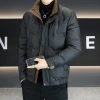 New thickened and warm men's down jacket for winter, with a stand-up collar, cool and casual white duck down winter coat for men Application Scenario